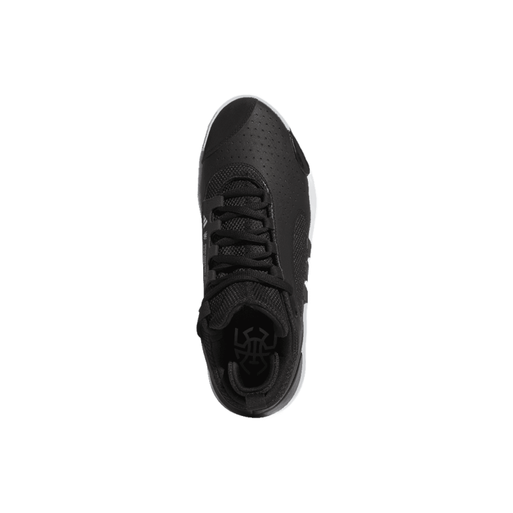 adidas D.O.N. Issue #5 Black White Angle 0