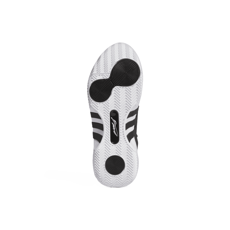 adidas D.O.N. Issue #5 Black White Angle 1