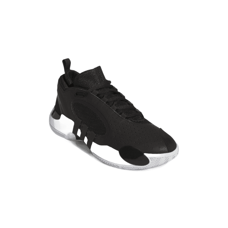 adidas D.O.N. Issue #5 Black White Angle 2