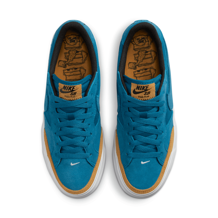 Nike SB Zoom Pogo Plus Premium SB 'Green Abyss' Angle 2