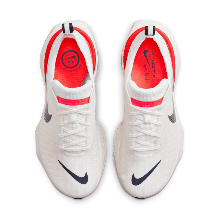 Nike ZoomX Invincible Run Flyknit 3 'White Bright Crimson' Angle 2