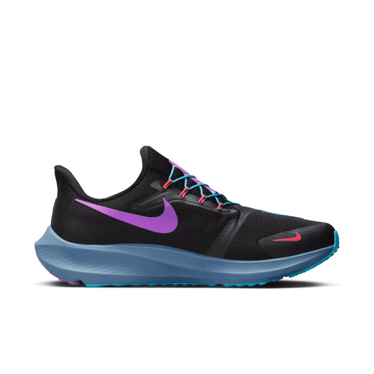 Nike Air Zoom Pegasus 39 FlyEase SE 'Black Baltic Blue' Angle 1