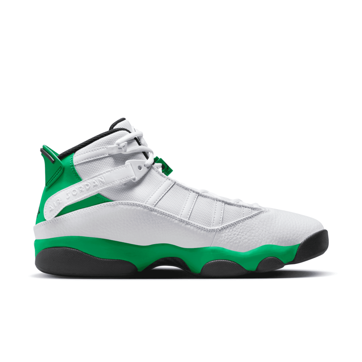 Jordan 6 Rings 'White Lucky Green' Angle 1