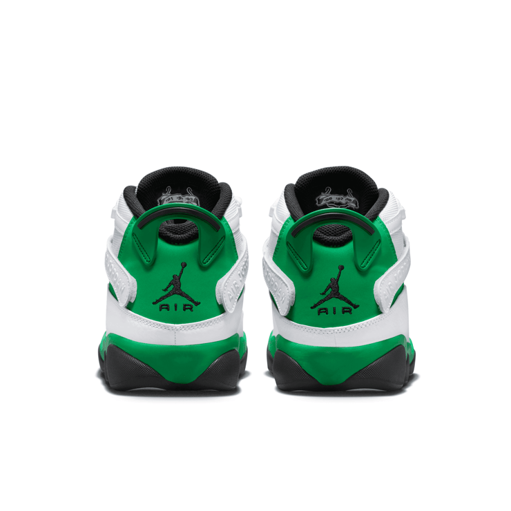 Jordan 6 Rings 'White Lucky Green' Angle 4