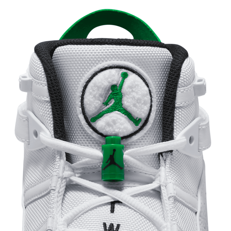 Jordan 6 Rings 'White Lucky Green' Angle 7
