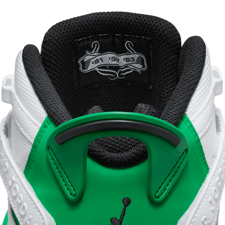Jordan 6 Rings 'White Lucky Green' Angle 8