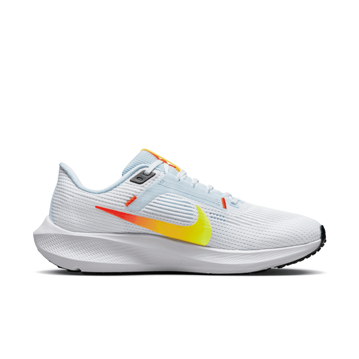 Nike Air Zoom Pegasus 40 'White Laser Orange' (W) Angle 1