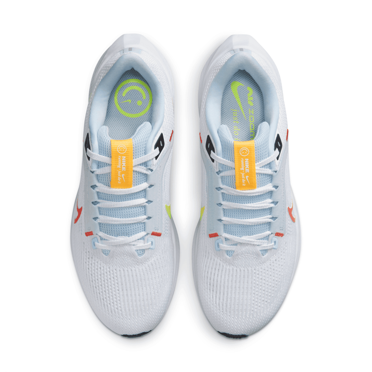 Nike Air Zoom Pegasus 40 'White Laser Orange' (W) Angle 2