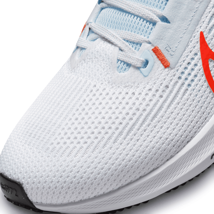 Nike Air Zoom Pegasus 40 'White Laser Orange' (W) Angle 5