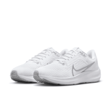 Nike Air Zoom Pegasus 40 'White Metallic Silver' (W) Angle 3