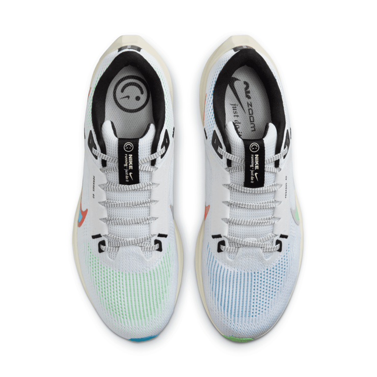 Nike Air Zoom Pegasus 40 SE 'White Multi-Color Mismatch' Angle 2