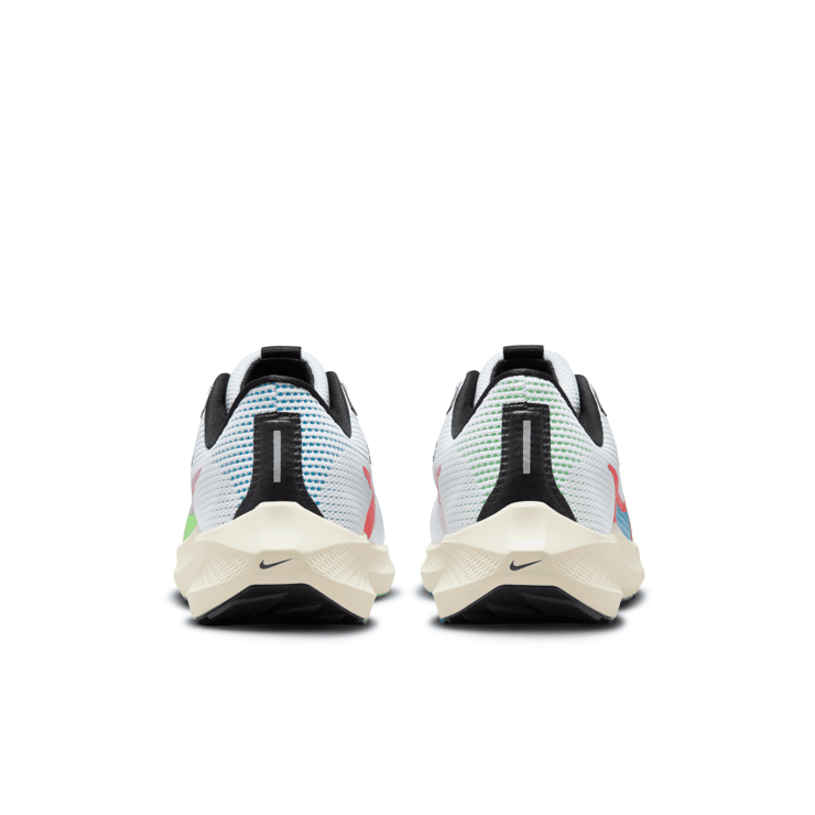 Nike Air Zoom Pegasus 40 SE 'White Multi-Color Mismatch' Angle 4