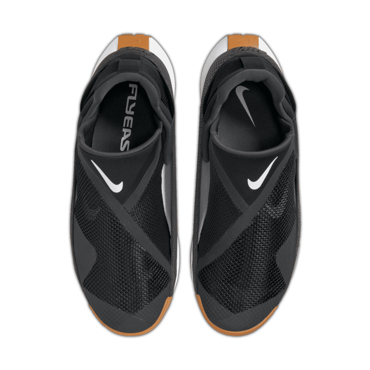 Nike Go FlyEase Black Gum Angle 2