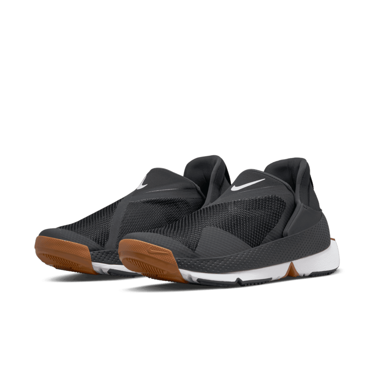 Nike Go FlyEase Black Gum Angle 3