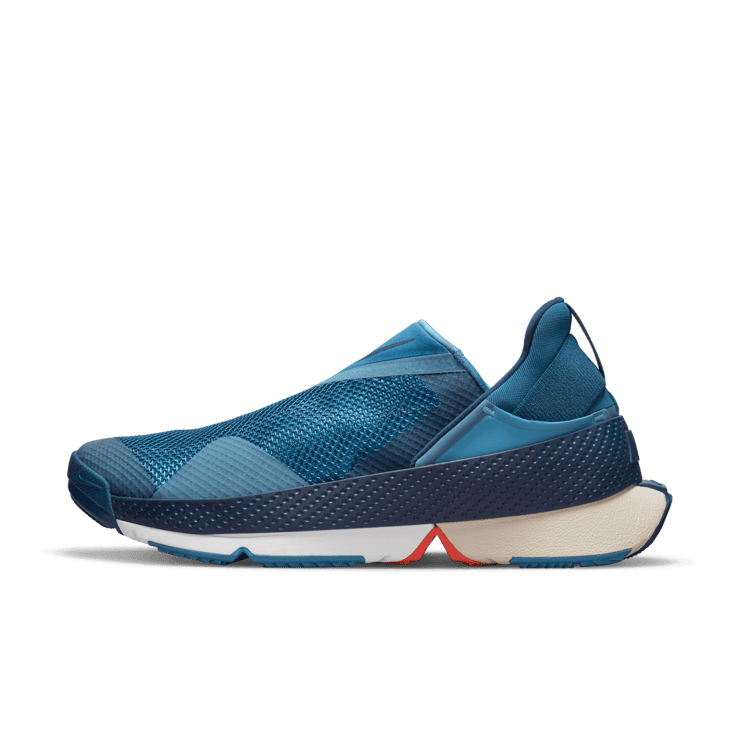 Nike Go FlyEase Court Blue Angle 0