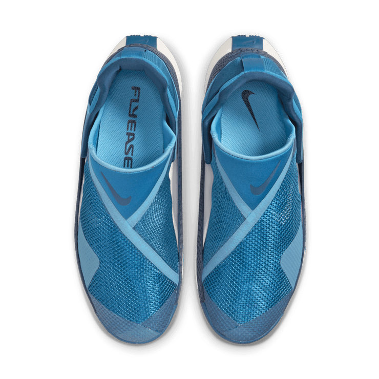 Nike Go FlyEase Court Blue Angle 2