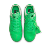Nike Air Force 1 Low Off-White Light Green Spark BKM Angle 1