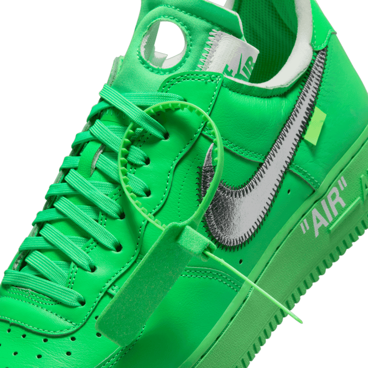 Sneaker Off White Neon Green Af1 Nike Air Force Low Off-White