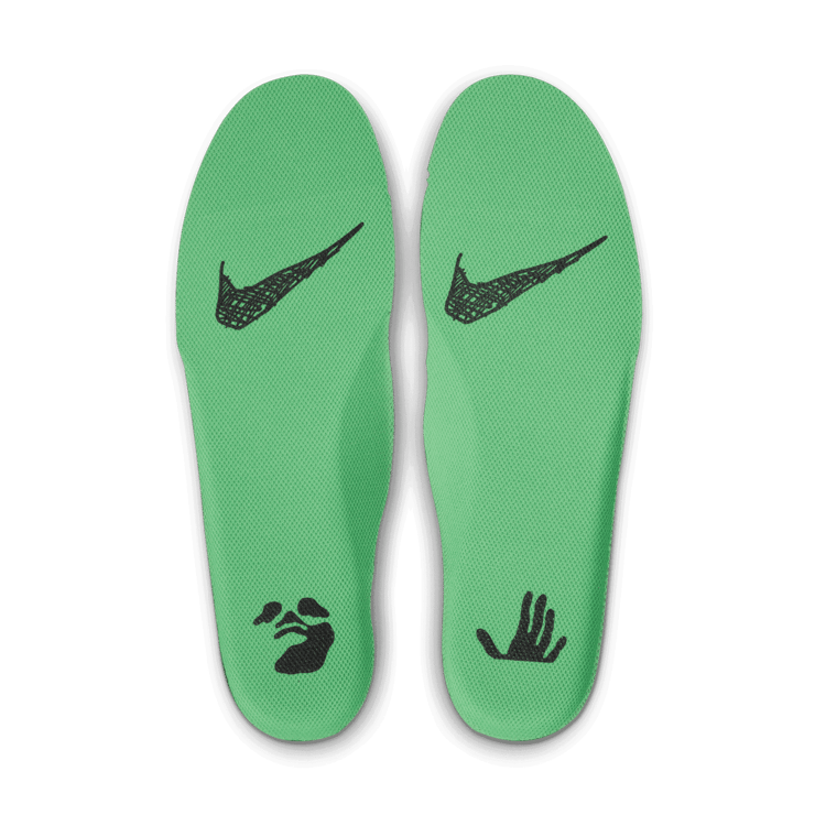 Nike Air Force 1 Low Off-White Light Green Spark BKM Angle 8