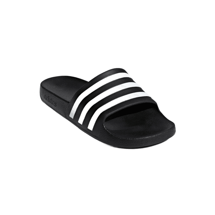 adidas Adilette Aqua 'Black' Angle 2