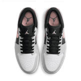 Jordan 1 Low Black Grey Pink Angle 1