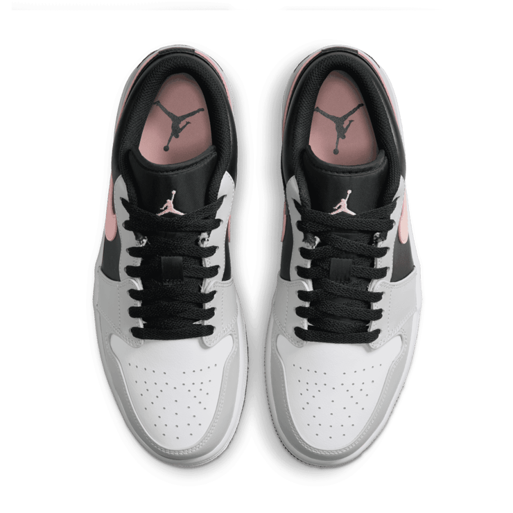 Jordan 1 Low Black Grey Pink Angle 1