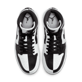 Jordan 1 Mid Homage Black White (W) Angle 1