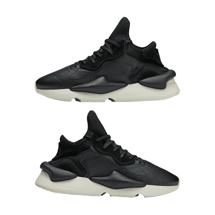adidas Y-3 Kaiwa 'Black Off White' Angle 5