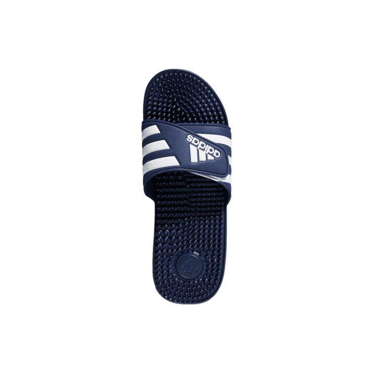 adidas Adissage Slides 'Dark Blue' Angle 0