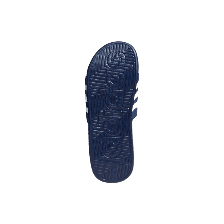 adidas Adissage Slides 'Dark Blue' Angle 1