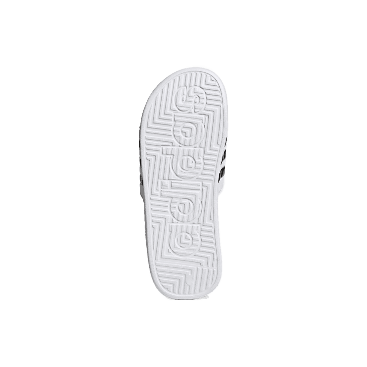 adidas Adissage Slides 'White Black' Angle 1