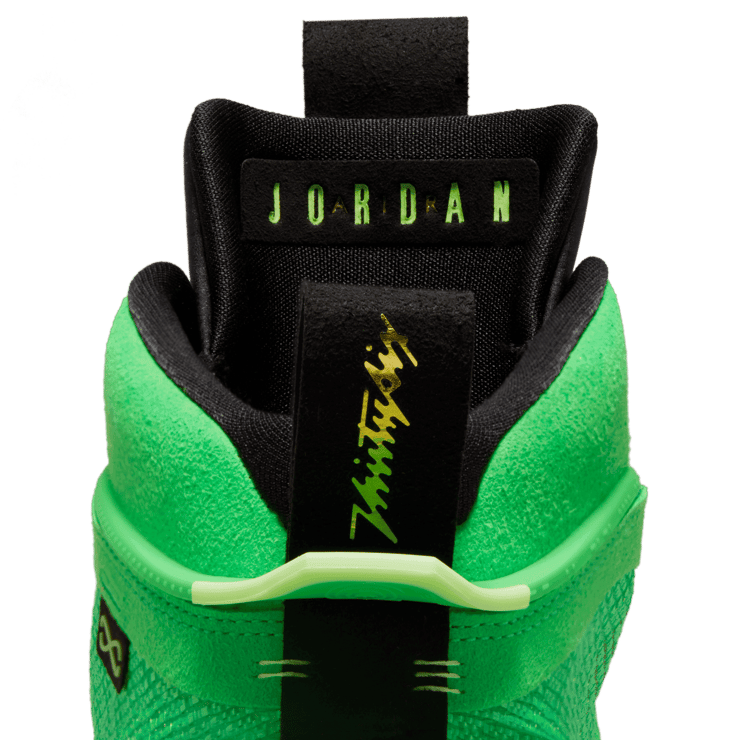 Air Jordan 36 Green Spark Angle 6