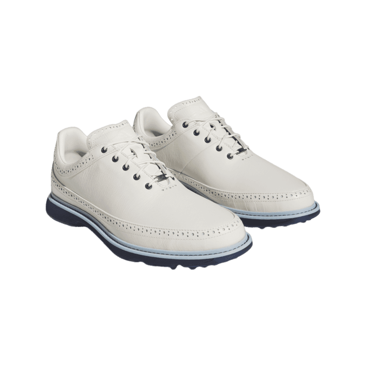 adidas MC80 Spikeless Golf 'Off White Collegiate Navy' Angle 2