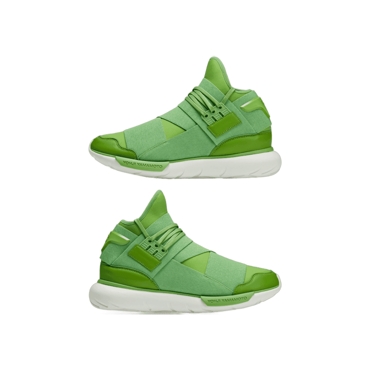adidas Y-3 Qasa 'Team Rave Green' Angle 5