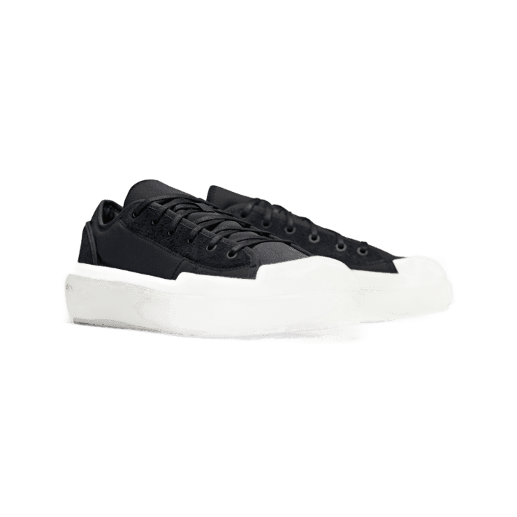 adidas Y-3 Ajatu Court Low 'Black Off White' Angle 2