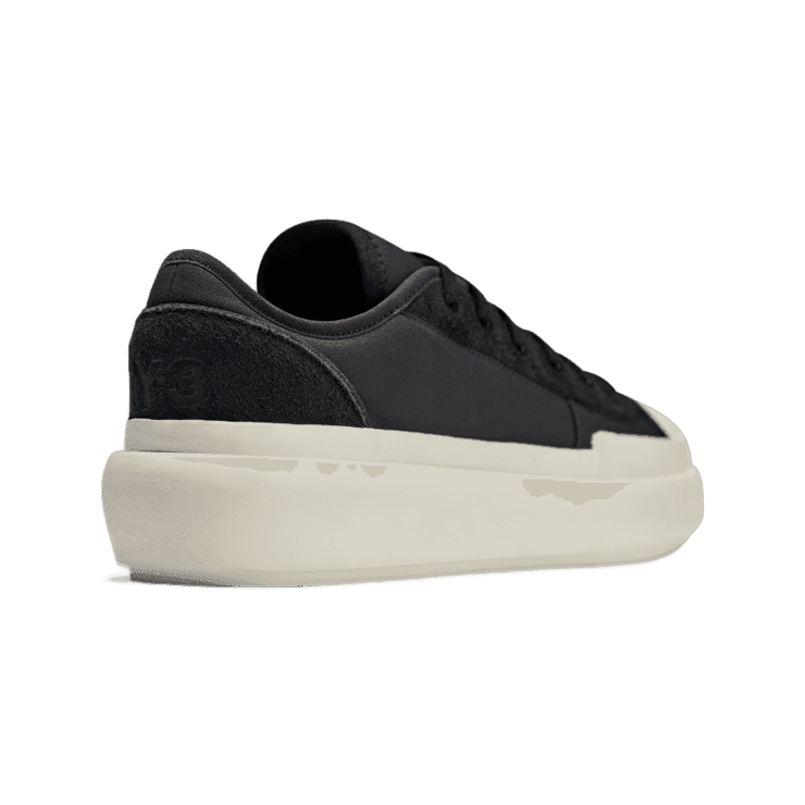 adidas Y-3 Ajatu Court Low 'Black Off White' Angle 3