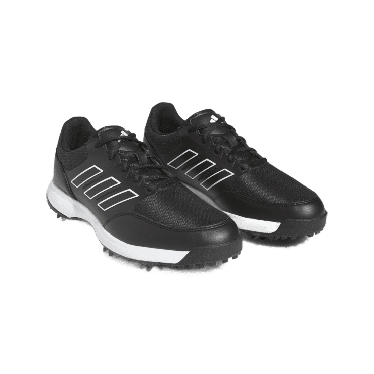 adidas Tech Response 3.0 Golf 'Black White' Angle 2