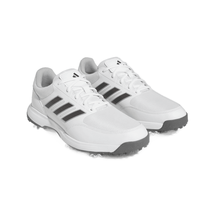 adidas Tech Response 3.0 Golf 'White Silver' Angle 2