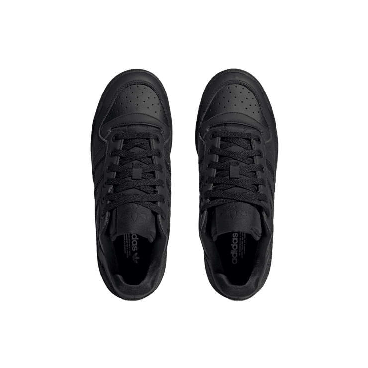 adidas Forum Bold Stripes 'Triple Black' (W) Angle 0