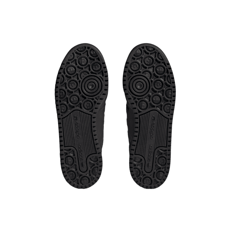 adidas Forum Bold Stripes 'Triple Black' (W) Angle 1