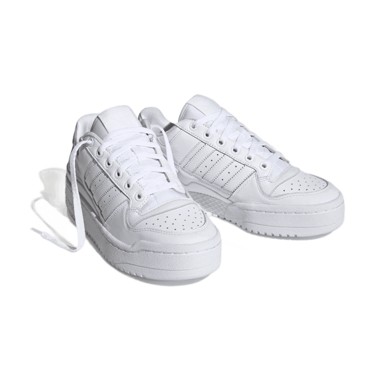 adidas Forum Bold Stripes 'White' (W) Angle 2