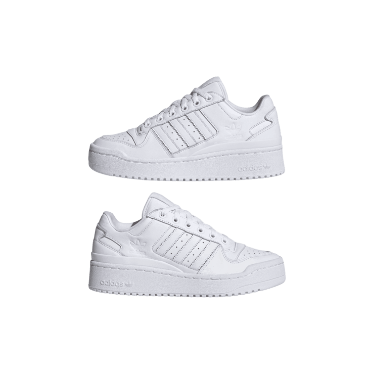 adidas Forum Bold Stripes 'White' (W) Angle 5