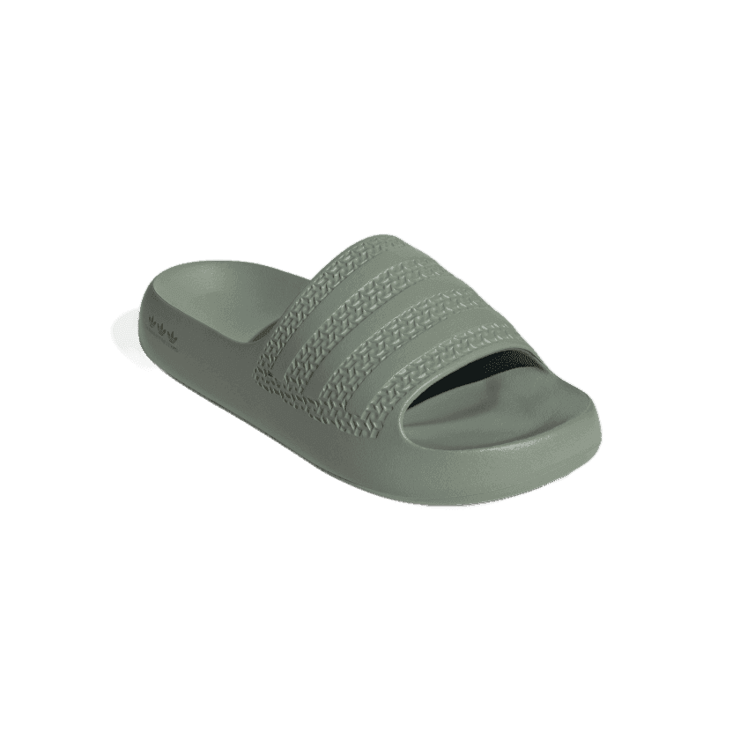 adidas Adilette Ayoon Slide 'Silver Green' (W) Angle 2