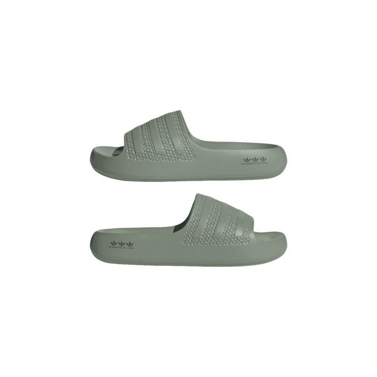adidas Adilette Ayoon Slide 'Silver Green' (W) Angle 5