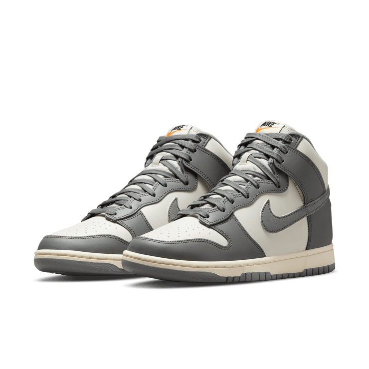 Nike Dunk High Vintage Light Bone Angle 2