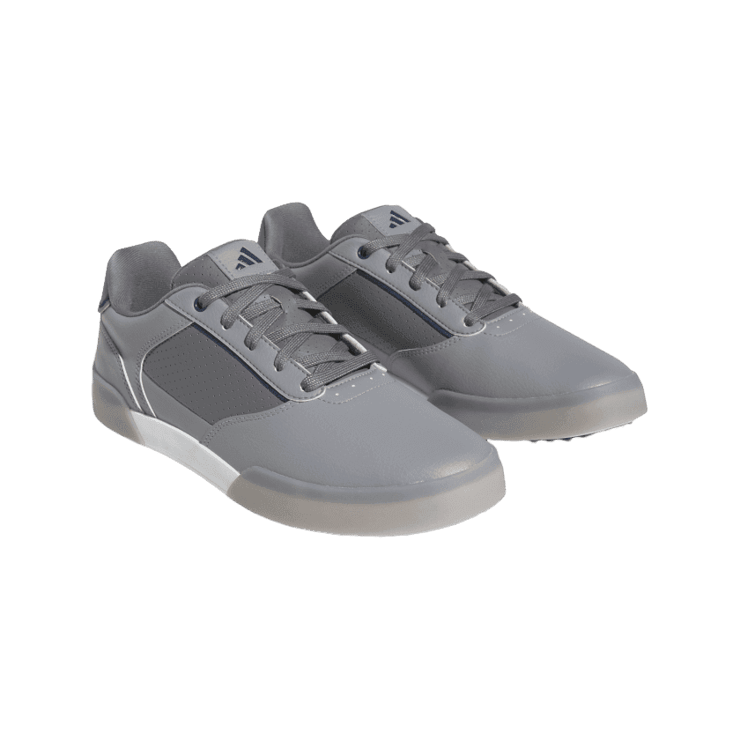 adidas Retrocross Spikeless Golf 'Grey Crew Navy' Angle 2