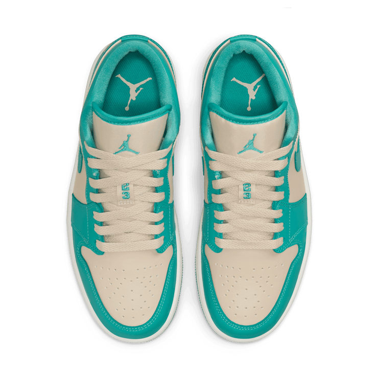 Jordan 1 Low Tropical Teal (W) Angle 1