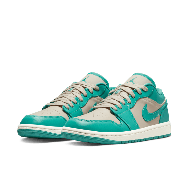 Jordan 1 Low Tropical Teal (W) Angle 2