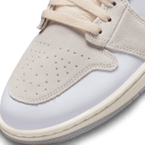 Jordan 1 Mid SE Craft Inside Out White Grey Angle 4