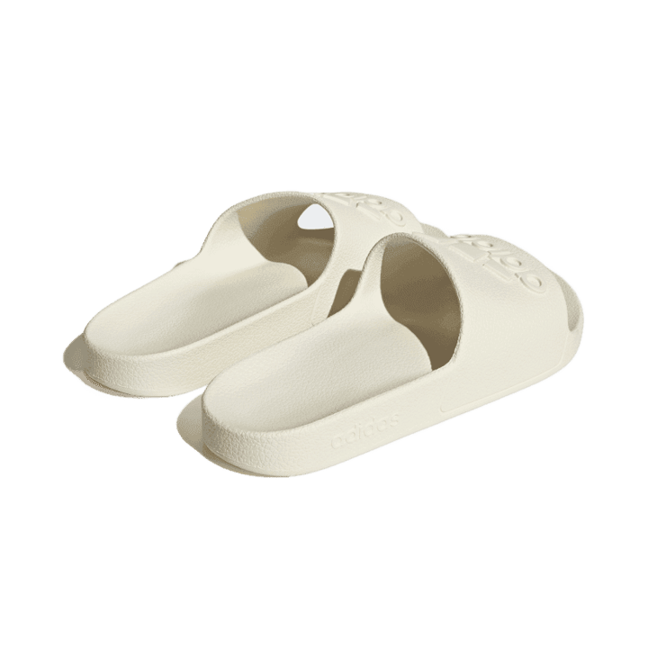 adidas Adilette Aqua Slides 'Off White' Angle 3